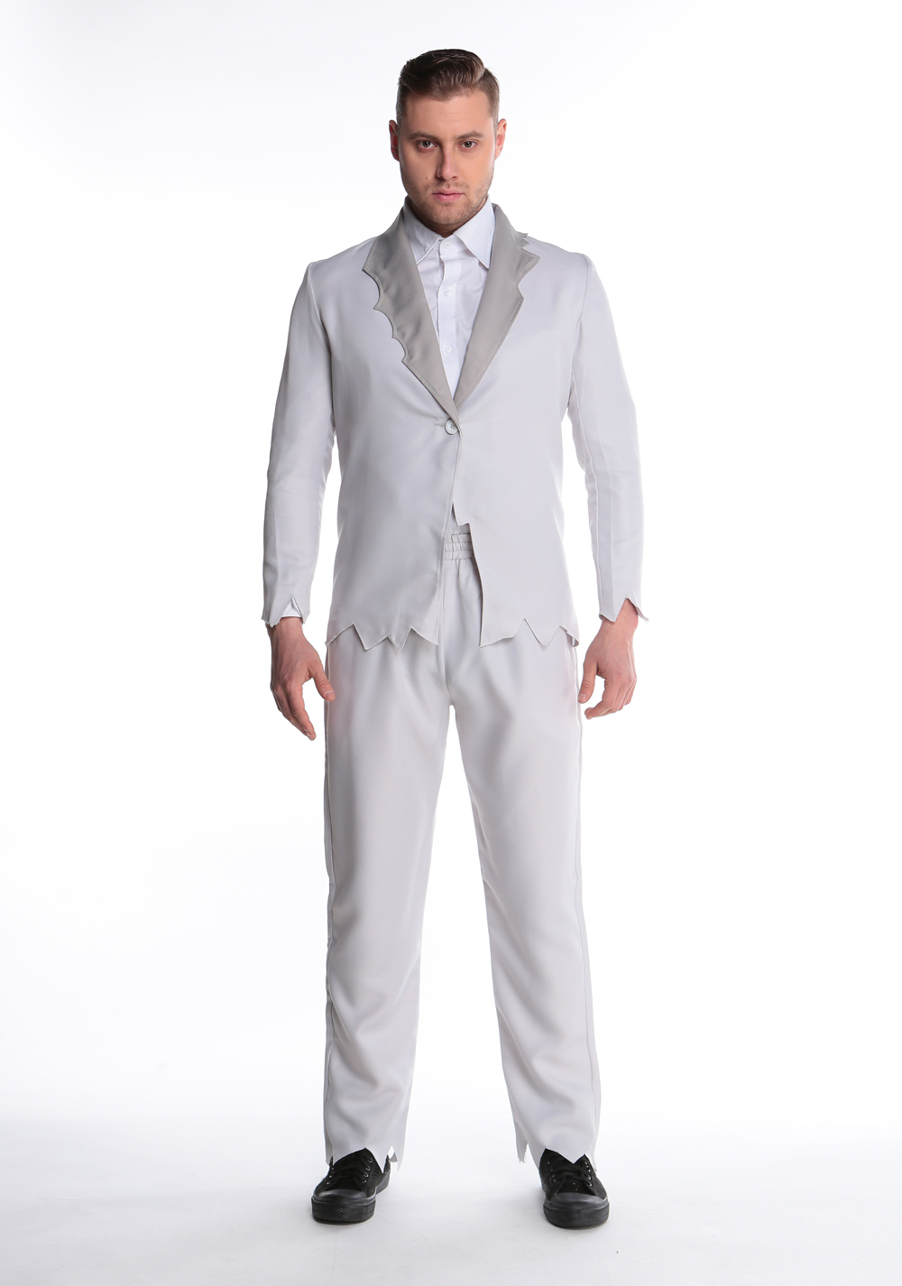 F1735 halloween zombie bridegroom costume,it comes with coat,tshirt,panty